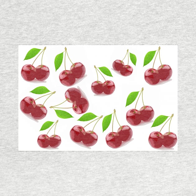 Cherry Pattern by FoodPatterns